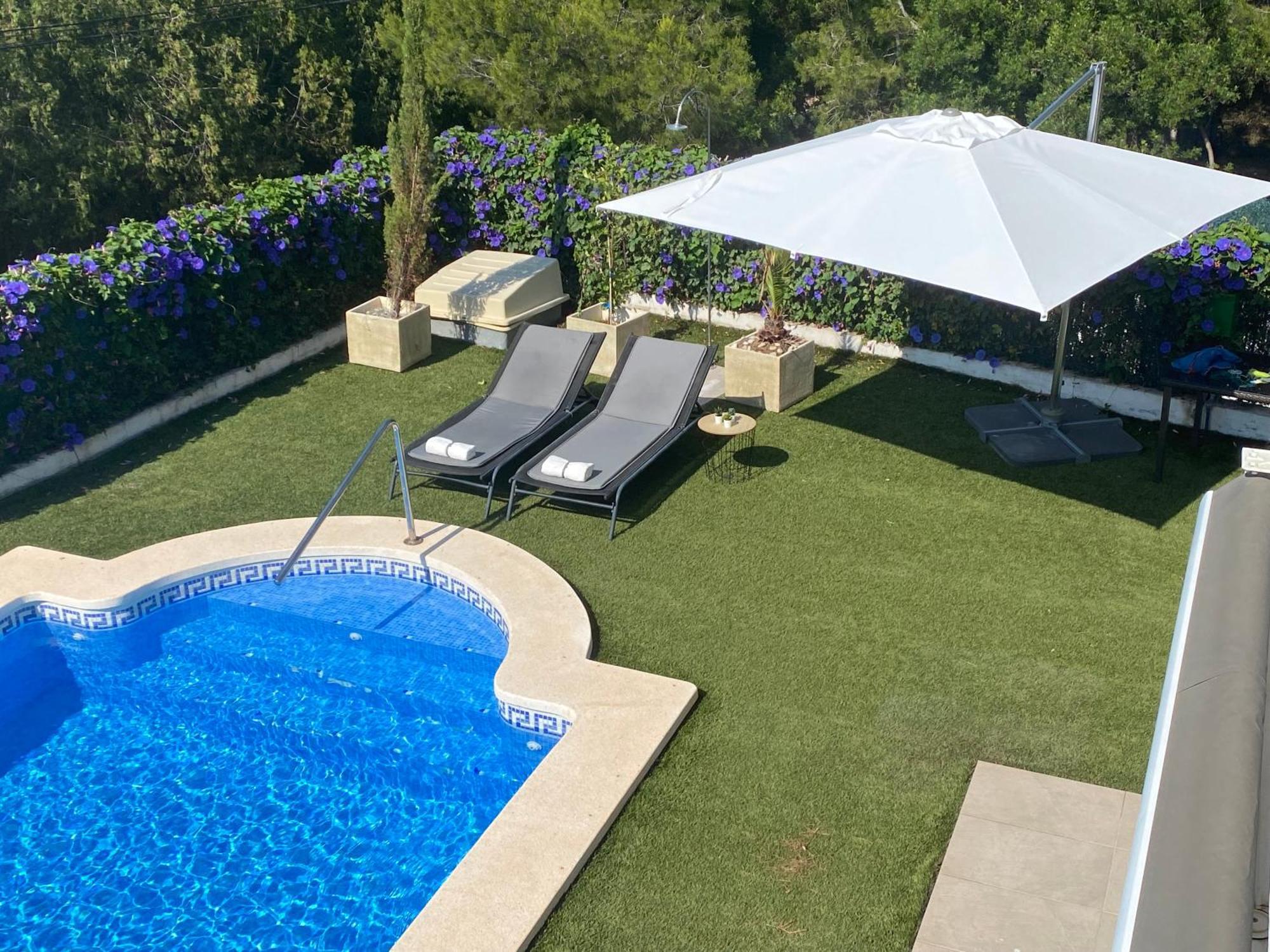 Chalet Con Piscina Privada En Alcocebre Алькала-де-Чиверт Экстерьер фото