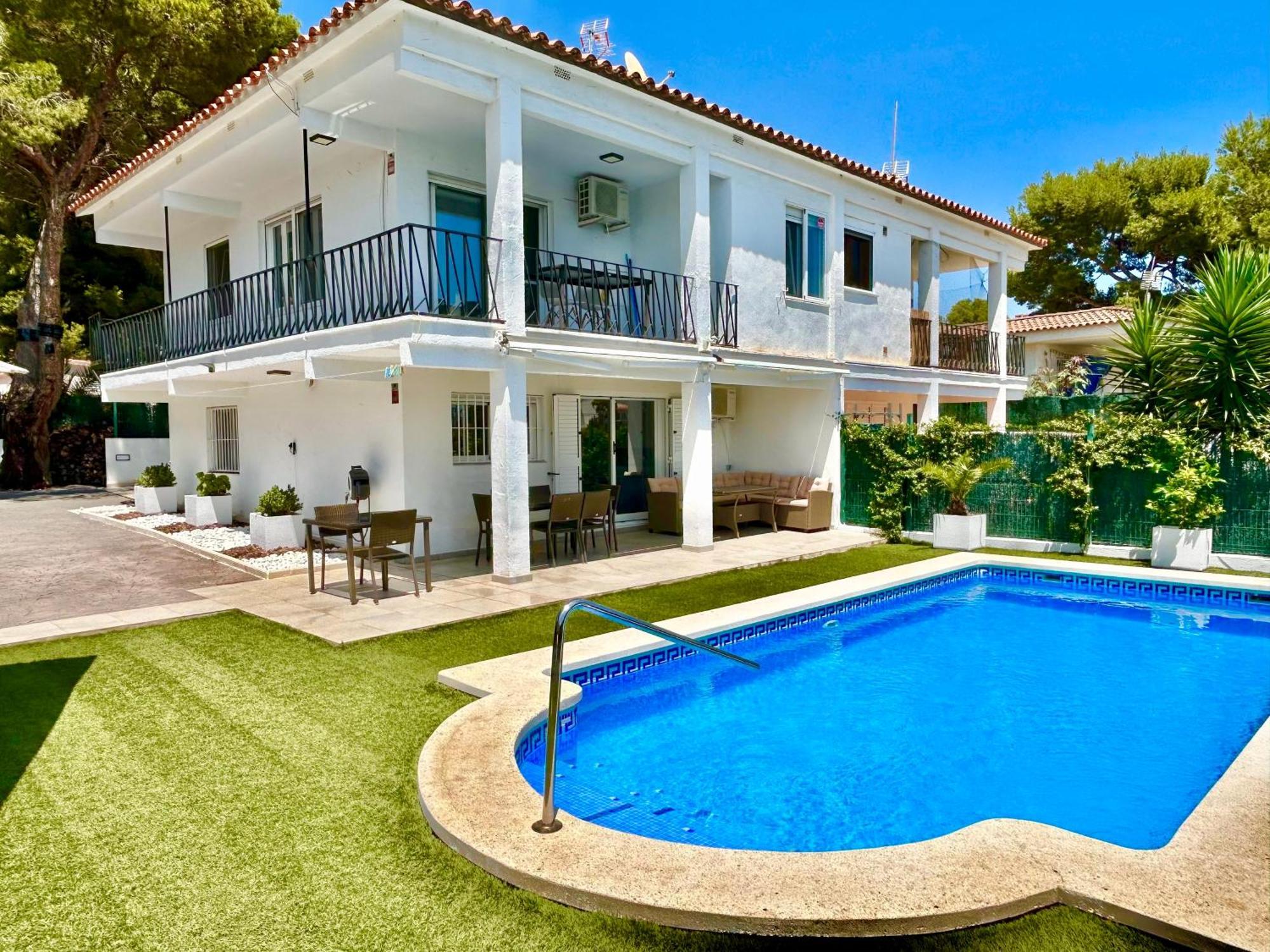 Chalet Con Piscina Privada En Alcocebre Алькала-де-Чиверт Экстерьер фото